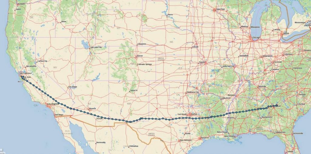 A True Cross Country, part 3 (Georgia to California)